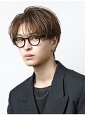 フェザーパーマ韓国センターパートシャドーパーママッシュ