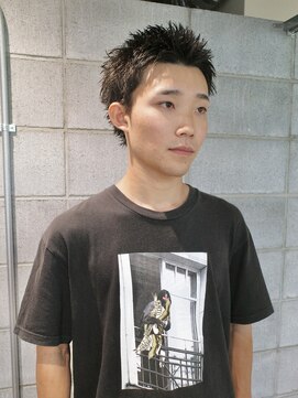 ノル 栄矢場町(nol) 刈り上げないスパイキーショート