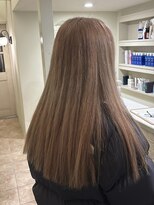 エクファ ヘア シェリル 草津 南草津店(ex-fa hair cherir)&nbsp;くびれヘア/アプリコットオレンジ/夏のヘアアレンジ/南草津