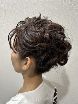 アットヘアー 上里イオン店 お祭りヘアー