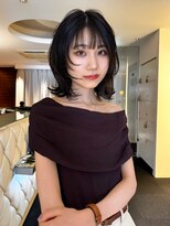 ヤヨイブレインズフェアリー(YAYOI BRAINS fairy)&nbsp;動きのあるミディアムレイヤーボブ◎