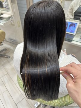 ビス ヘア アンド ビューティー 西新井店(Vis Hair＆Beauty) 20代30代40代髪質改善トリートメント艶感ストレート透明感ロング