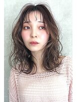 シャルムバイルーチェココ(CHARME by Lu'ce coco)&nbsp;ゆる巻きロング×抜け感バング