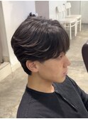 シースルーマッシュ フェザーパーマ