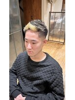 ポレポレハッピーヘアワーク POREPORE HAPPY HAIR WORK&nbsp;POREPORE　【谷保/国立】ハイライト　メンズカット