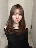 リリー(Lilley) 【本松美咲】ワンカールでできるミディアムレイヤー