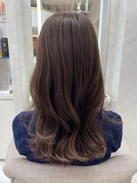 アロン(ALLON) ブリーチなしで叶う透明感ピンクベージュ
