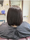 肩ラインボブ