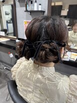 マリオヘアー 北本庄店 ツインお団子