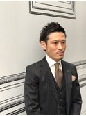 遊び心のあるリクルートヘア