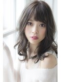【mielhair新宿】ニュアンスカール×アイスブラウンアッシュ