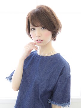 ティーノ(TINO by ganesha) ☆ノーセットで決まる!アンニュイショートボブ☆