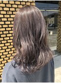 宇都宮美容室 Bliss by Natural ラベンダーグレージュ ブリーチ