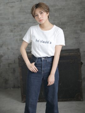 アビエクレール 河内花園(abije claire) 飾らないピュアなショート★20代30代50代 髪質改善