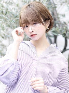 アンド ストーリーズ(&STORIES) ショート/ボブ【外ハネボブ/アッシュブラウン/ネオウルフ】