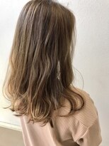 フロート 小阪店(float) シアーベージュ_耳かけ,毛先パーマ,イメチェン