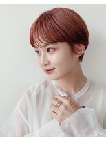 ベル 表参道店(Belle)&nbsp;短くても女の子らしい！耳出しマッシュショート【骨格補正小顔】