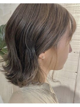 ロッコ 深谷店(ROCCO) #イヤリングカラー＃ケアブリーチ＃ベージュ＃N.＃透明感カラー