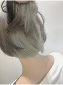 ★韓国風★ナチュ可愛インナーカラーシルバーグレージュ