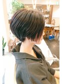 束感グラデーションボブ