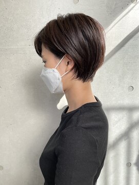 リバレッジ 白金(Leverage) 大人美人耳かけショート 【白金/目黒】担当 濱口