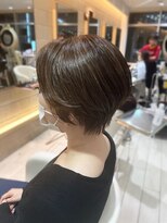 エアー 銀座(air)&nbsp;★岡田有加★20代30代/オシャレハイライト×ハンサムショート