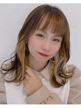 ザブックハンドサロン(The book hand salon) ベージュ×ミディアム