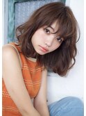 20代30代40代50代小顔ミディアム/大人可愛いデジタルパーマ/w7