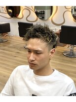 アネックスジャパン ゆめタウン高松店(ANNEX JAPAN)&nbsp;ツイストパーマ（メッシュハイライト）