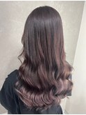 ダブルカラー/イルミナカラー/ピンクブラウン/ブリーチ