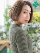 カバーヘア ブリス 戸田公園西口店(COVER HAIR bliss) ★センターパートグラデーションカラー大人ボブ20代30代40代★9