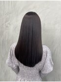 トーンダウンカラーと髪質改善トリートメント