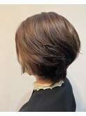 ショートボブ☆インナーカラー 