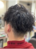 メンズマッシュ×ツイストスパイラル