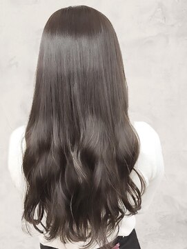 美容室 ファクト(fact) 髪質改善ロング♪コスメストレート髪質改善ココアベージュ