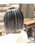 フルブリーチ歴、残留色素をリペア！外国人風バレイヤージュ☆