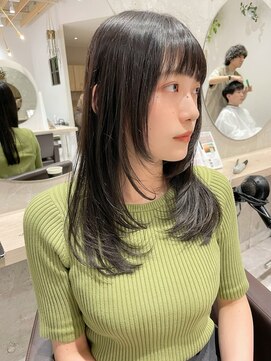 トマト(TOMTO) 【YUYA】ロングレイヤー_大人ロング_韓国風