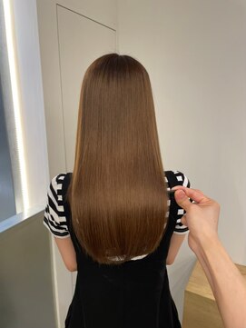 ジーナ 本八幡(Zina) 大人かわいい20代30代40代小顔ショコラベージュ　Zina本八幡