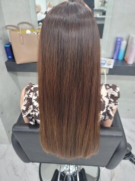 エンディアリング 東銀座(Endearing) 斜めバング/グレージュカラー/デザインカラー/眉毛/銀座/東銀座