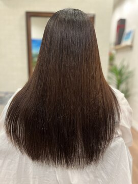 ちゅらさん ナチュラルなロングヘアー