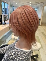 ヘアークラフト アニー 南郷18丁目店(HAIR CRAFT Annie) コーラルピンクカラー