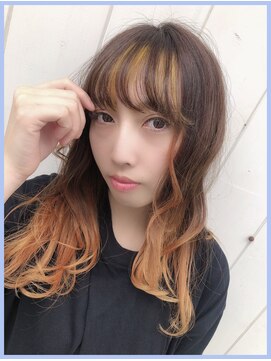 グランアージュ 北千住(grandage) フェイスフレーミング×グラデーションカラー