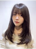 韓国ヘア　レイヤー
