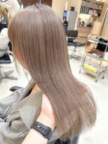 ヒビヲ(HIBIO)&nbsp;ミルクティーピンクベージュハイトーンカラーケアブリーチ横浜