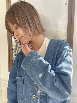 キートス(Kiitos) 切りっぱなしボブ大人ボブ20代30代外ハネボブ