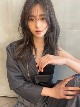 マインバイアフロートギンザ(MYNE by AFLOAT GINZA) 透明感グレージュカラー【最旬似合わせレイヤーカット】