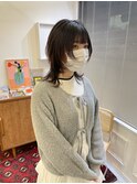大人可愛い艶髪くびれウルフロングレイヤー