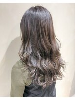 【WISTERIA】ブリーチなしグレージュカラー透明感イルミナカラー