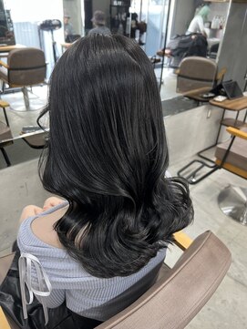 エイム(AiM) ブルーブラック/ブラック/中明度カラー/ブリーチカラー/艶カラー