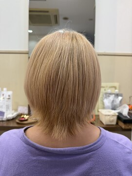コアフィールフィス(COIFFURE fils) 新規お得クーポンあり【見附　今町】ハイトーンカラー
